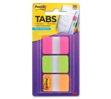 POST-IT Index Strong 25,4x38mm 3-farbig/3x12 Tabs, 686-PGOT