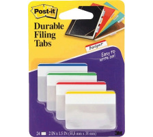 POST-IT Index Strong Filing 50.8x38mm 4-farbig ass./4x6 Stk., 686F-1