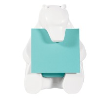 POST-IT Z-Notes Bear Dispenser 76x76mm aquawave, BEAR-330