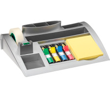 POST-IT Organizer silbergrau mit 810, 654, 4x683, C50