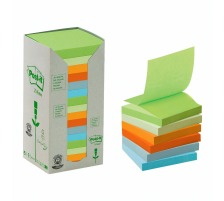 POST-IT Green Z-Notes 76x76mm Recycling, 100 Blatt 16 Stck, R330-1RPT