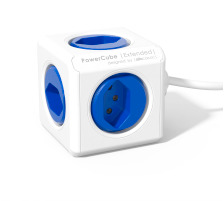 POWERCUBE Socket extend blue 5xT.13,1.5m cable, 66.779