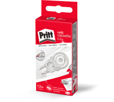 PRITT Refill Kassette 4.2mmx12m weiss, zu Korrekturroller, PRX4H