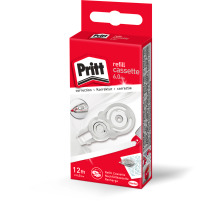 PRITT Refill Kassette 6.0mmx12m weiss, fr Korrekturroller, PRX6H