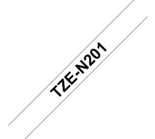 PTOUCH Band,nicht lam. schwarz/weiss PT-1280 3.5 mm, TZe-N201