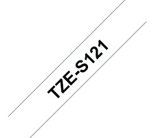 PTOUCH Band, strong/adh. schwarz/klar PT-300 9 mm, TZe-S121