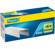 RAPID Heftklammern No.10 verzinkt max. 10 Blatt 5000 Stck, 24863000