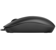 RAPOO N200 wired Optical Mouse Black, 18548