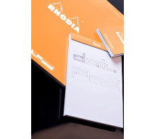 RHODIA Dot Pad orange 85x120mm Raster 80 Blatt, 12558