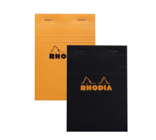 RHODIA Notizblock orange A6 liniert 80 Blatt, 13600