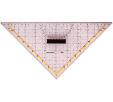 RUMOLD Zeichendreicke techn. Plexiglas Hypotenuse 325mm, 1084