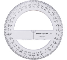 RUMOLD Schulwinkelmesser 10cm 360, 1110