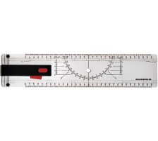 RUMOLD Zeichenschiene A4 transparent, 353110