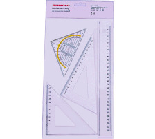 RUMOLD Zeichen-Set PP transparent 4-teilig, Z 31