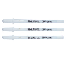 SAKURA Gelly Roll 0.3mm White 3 Stck, POXPGBWH3