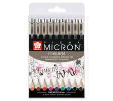 SAKURA Pigma Micron 05 Set 9 Stck, POXSDK059