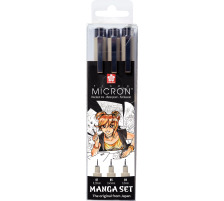 SAKURA Manga Pigma Micron Set 3 Stck, POXSDKMAN