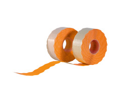 FAVORIT Etiketten 26x12mm orange, perm. 1500 Stck., 700300032