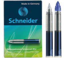 SCHNEIDER Tintenpatrone Breeze 0,3mm blau, lschbar 5 Stck, 185203