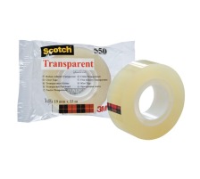 SCOTCH Tape 550 19mmx33m transparent, reissfest, 5501933K