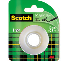 SCOTCH Magic Tape 810 19mmx25m transparent, Refill, 8-1925R