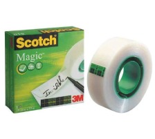 SCOTCH Magic Tape 810 12mmx33m unsichtbar, beschriftbar, 8101233K