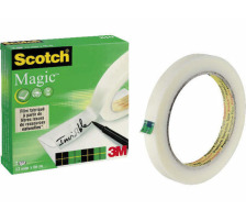 SCOTCH Magic Tape 810 12mmx66m transparent, 2 Rollen, 8101266K