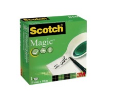 SCOTCH Magic Tape 810 19mmx10m unsichtbar, beschriftbar, 8101910K