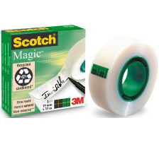 SCOTCH Magic Tape 810 19mmx10m unsichtbar, beschriftbar, 8101910K