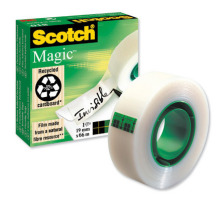 SCOTCH Magic Tape 810 19mmx66m unsichtbar, 8101966K