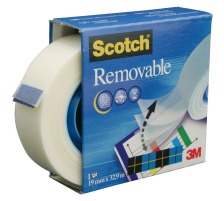 SCOTCH Tape 811 19mmx33m unsichtbar, ablsbar, 8111933K