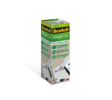 SCOTCH Magic Tape 900 19mmx33m transparent 9 Rollen, 900-9