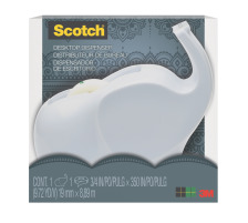 SCOTCH Dispenser Elephant 19mmx8,89m incl. 1 x Magic tape, C43-ELPHT