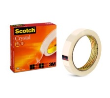 SCOTCH Crystal Clear 600 19mmx66m kristallklar, C6001966