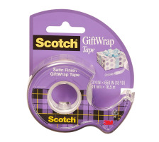 SCOTCH Gift Wrap Tape 19mmx16.5m Dispenser, GIFTWRAP