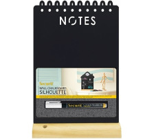 SECURIT Kreidetafel NOTES schwarz 34x21x6cm, FBT-NOTES