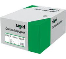 SIGEL Computerpapier blanko 12x240 LP, 70g 2000 Blatt, 12241