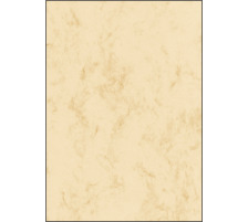 SIGEL Designpapier Marmor A4 beige, 200g 25 Blatt, DP191