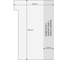 SIGEL TabMarker Notes 6 Farben 98x148mm, HN205