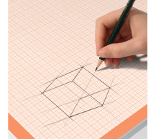 SIGEL Schreibunterlage graph 30 Blatt, 59.5x41cm,, HO270