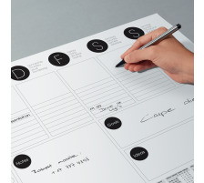 SIGEL Papier-Schreibunterlage Wochenpl. 2J-Kal. 420x297mm, HO506