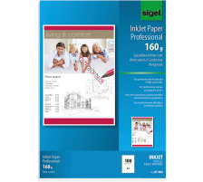 SIGEL InkJet-Papier A3 160g,matt, weiss 100 Blatt, IP383