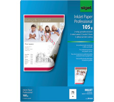 SIGEL InkJet-Papier A4 105g,matt, weiss 75 Blatt, IP619