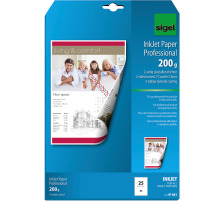 SIGEL InkJet-Papier A4 200g,matt, weiss 25 Blatt, IP681