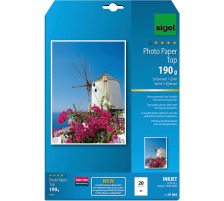 SIGEL InkJet Fotopapier A4 190g,matt, weiss 20 Blatt, IP684