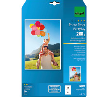 SIGEL InkJet Photo Paper Everyday A4 200g glossy 20 Blatt, IP710