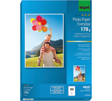 SIGEL InkJet Photo Paper Everyday A4 170g glossy 100 Blatt, IP715