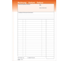SIMPLEX Rechnung Oneco (d/f/i) A5 50/50/50 Bl. 1./2. Bl., 15455