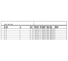 SIMPLEX Postcheckbuch D/F/I A5 assortiert 32 Blatt, 18001