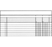 SIMPLEX Statistikbuch A4 grn 40 Blatt, 19082